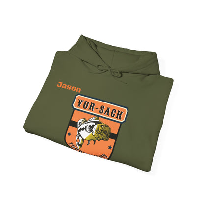 Yur-Sack - Unisex Heavy Blend™ Hooded Sweatshirt - ORANGE FONT