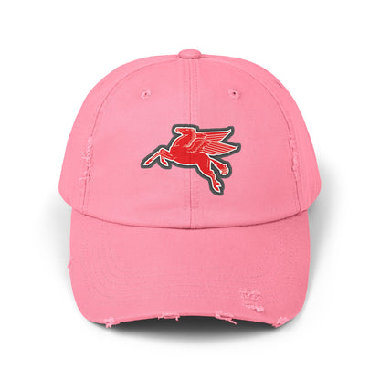 Pegasus Unisex Distressed Cap