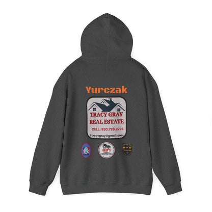 Yur-Sack - Unisex Heavy Blend™ Hooded Sweatshirt - ORANGE FONT