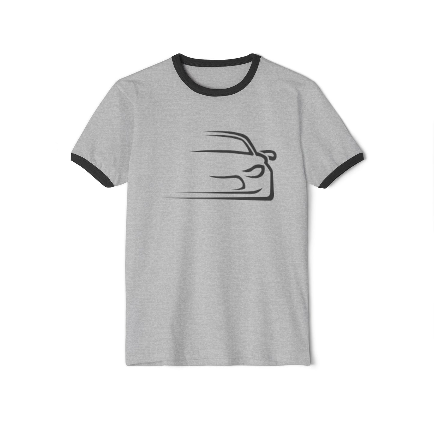 Fun - Unisex Cotton Ringer T-Shirt - 1/2 Car