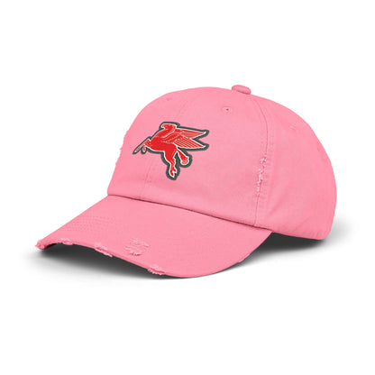 Pegasus Unisex Distressed Cap