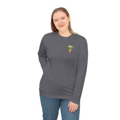 State-Line Basscasters - Unisex Performance Long Sleeve Shirt - FRONT SMALL