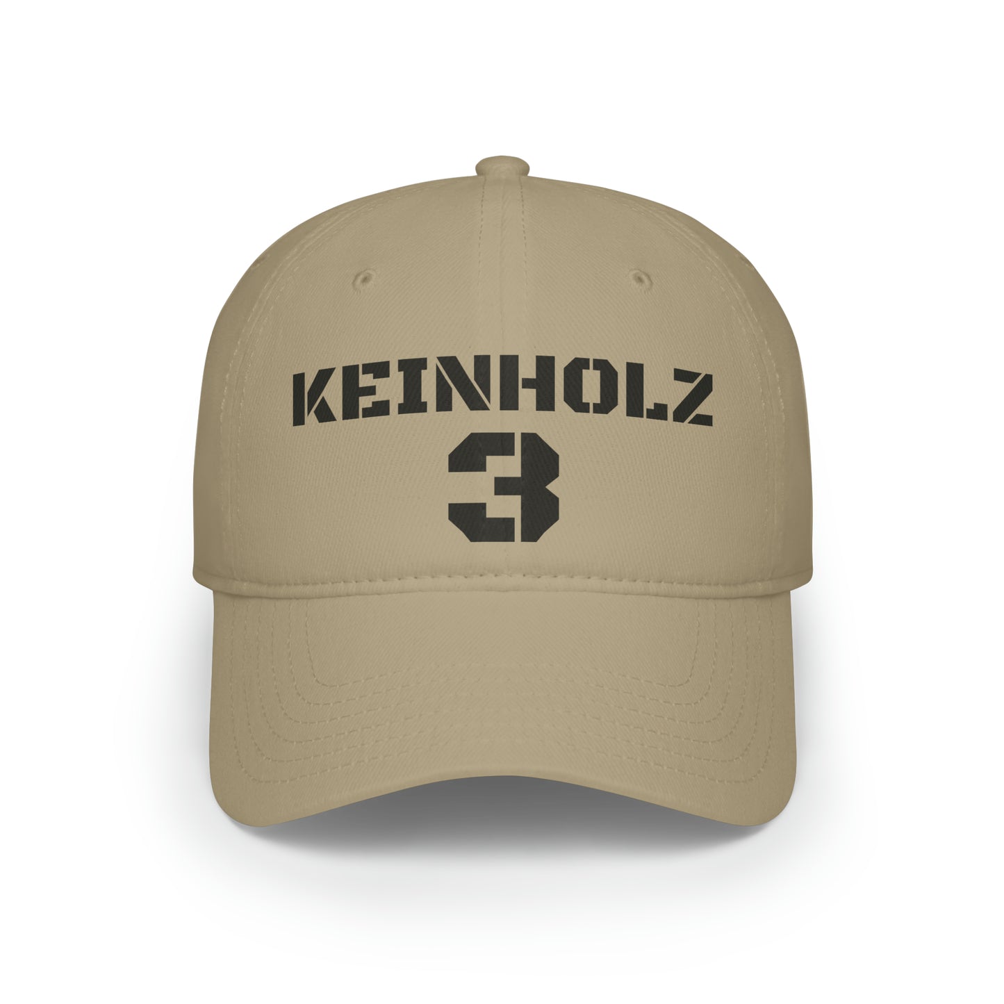 Low Profile Baseball Cap RED or TAN