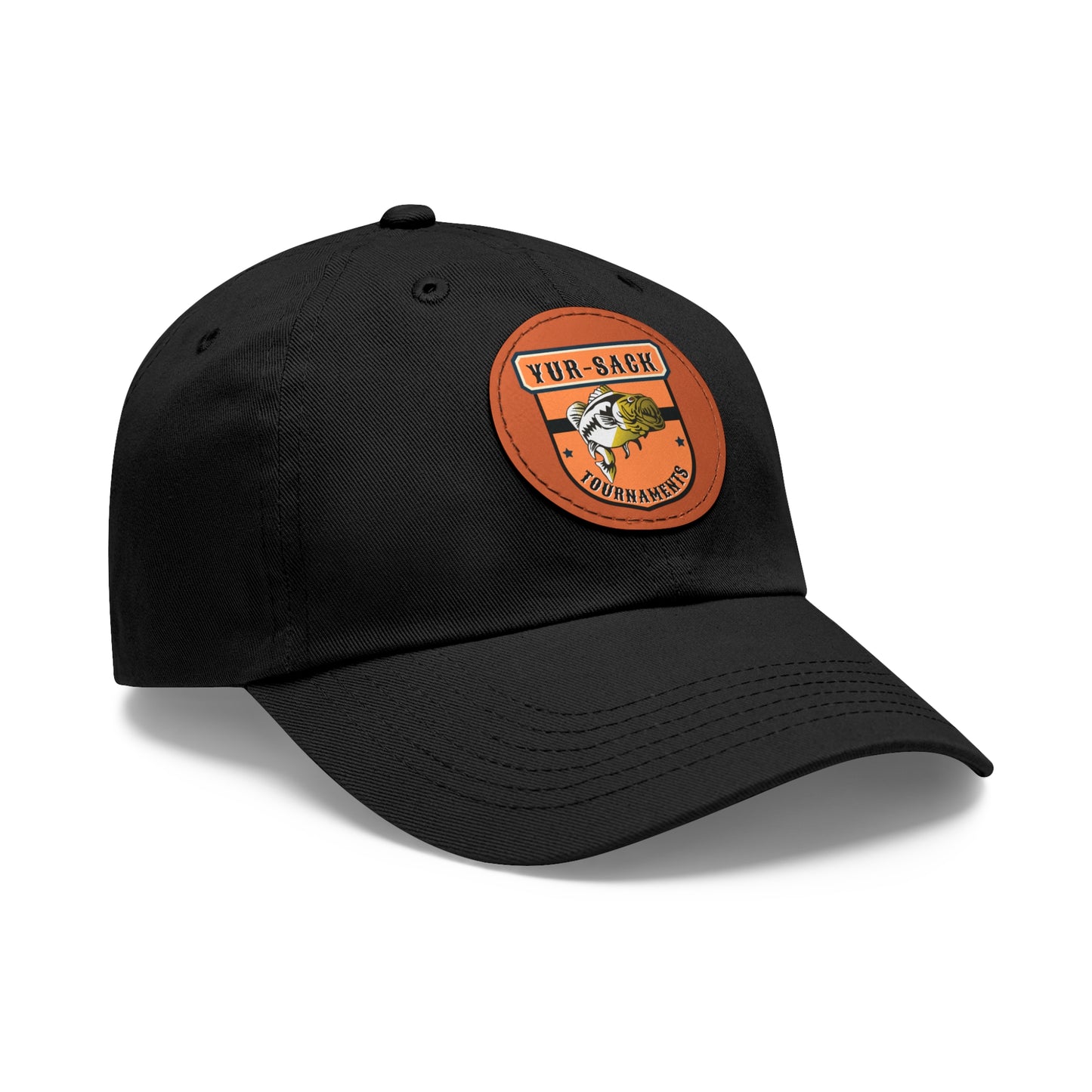 Yur-Sack Dad Hat with Leather Patch (Round)