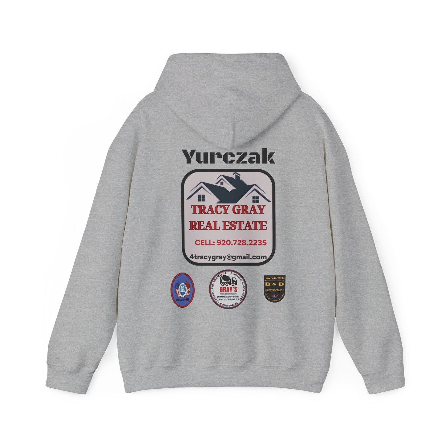 Yur-Sack - Unisex Heavy Blend™ Hooded Sweatshirt - BLACK FONT