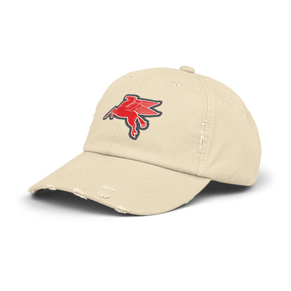 Pegasus Unisex Distressed Cap