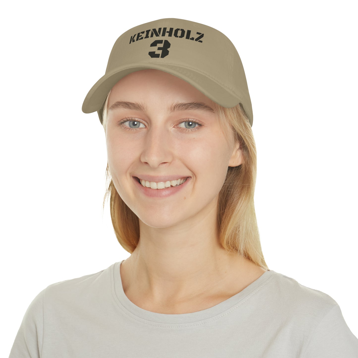 Low Profile Baseball Cap RED or TAN