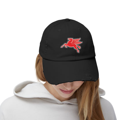 Pegasus Unisex Distressed Cap