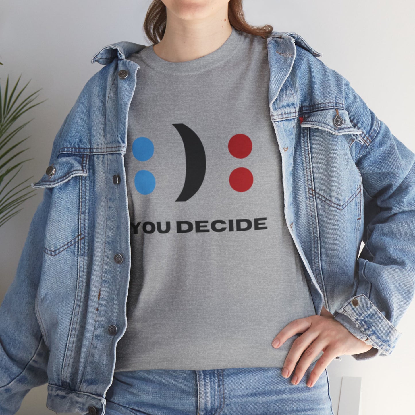 Fun - Unisex Heavy Cotton Tee - DECIDE