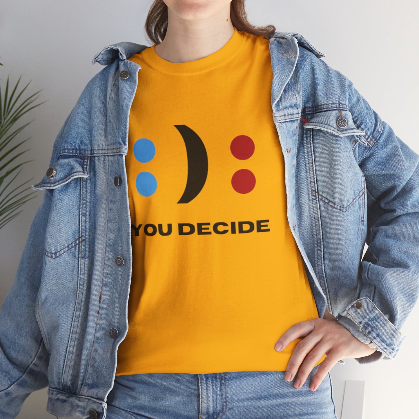 Fun - Unisex Heavy Cotton Tee - DECIDE