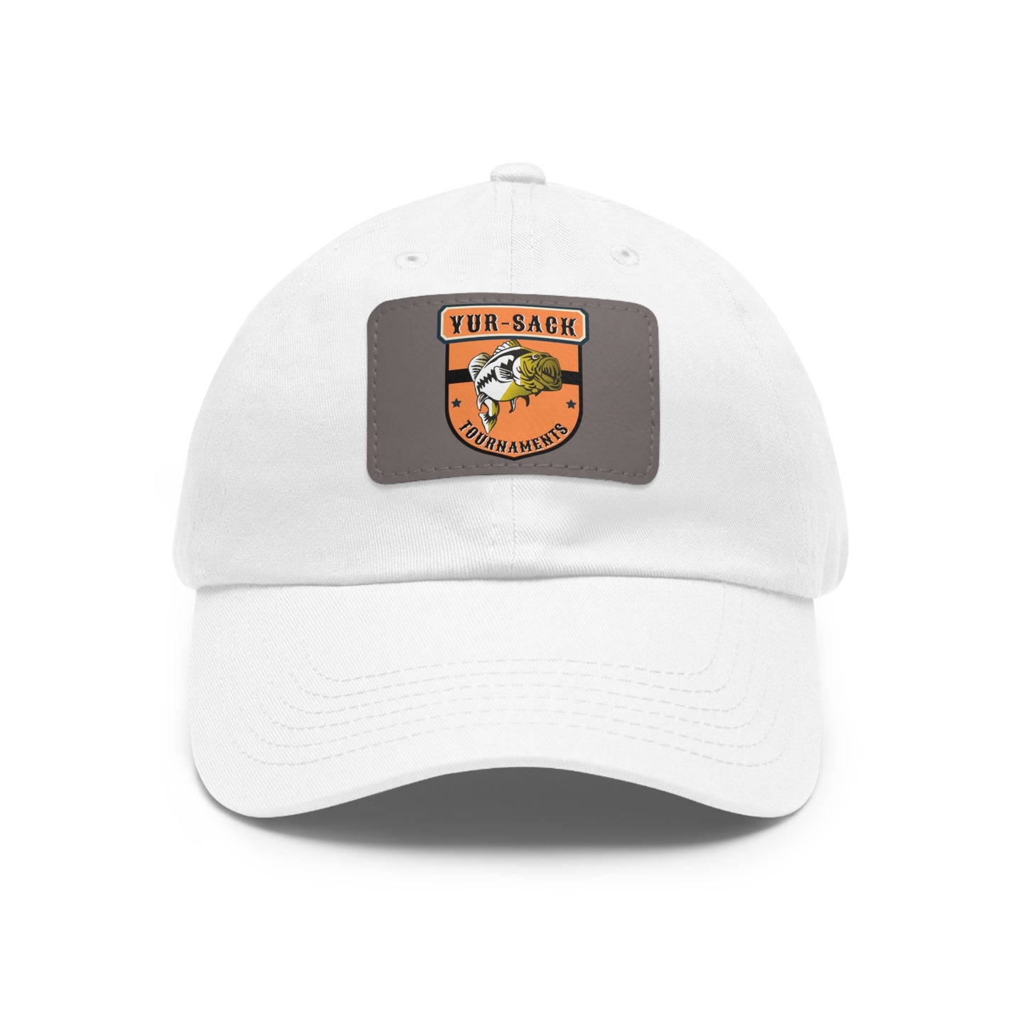 Yur-Sack Dad Hat with Leather Patch (Rectangle)