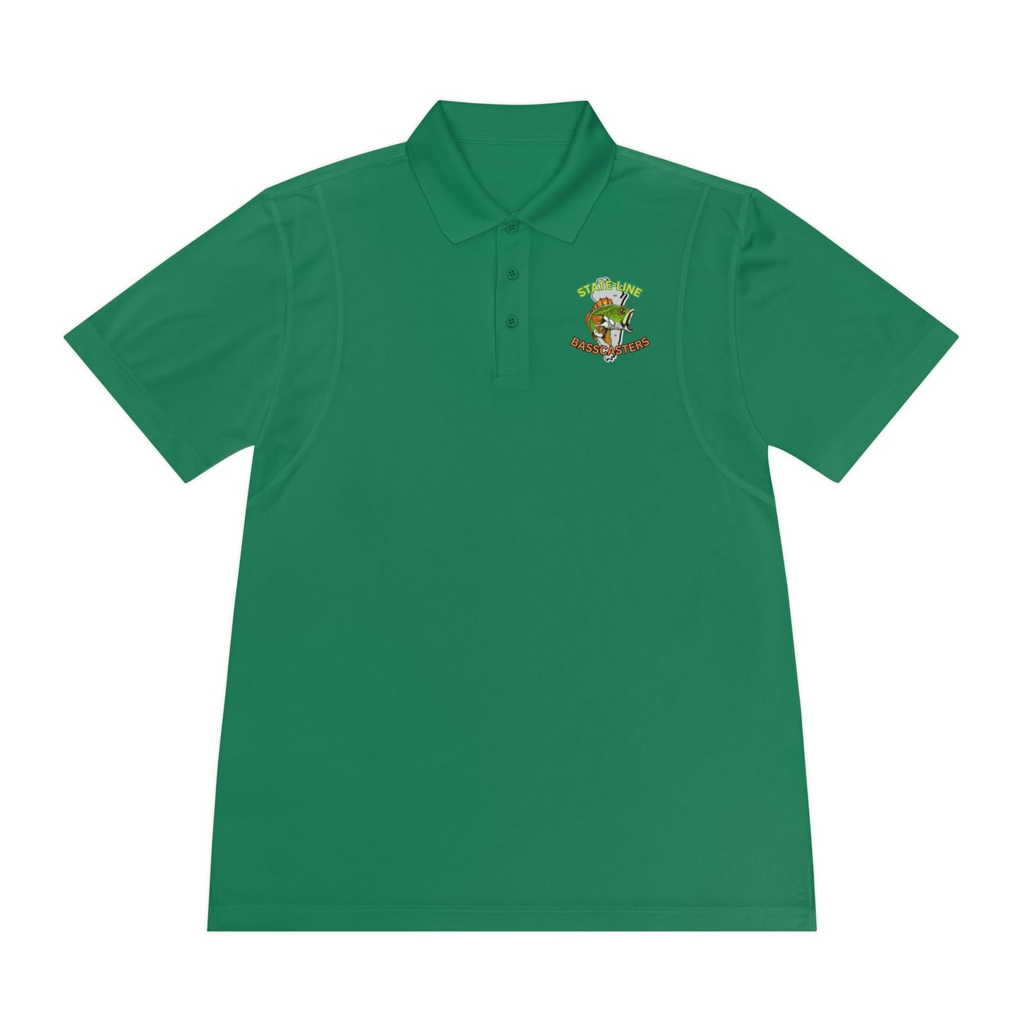 State-Line Basscasters - Sport Polo Shirt - MULTI COLORS