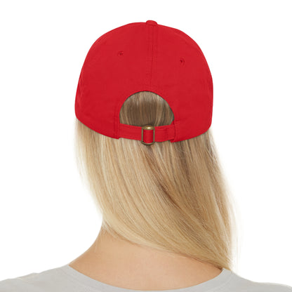 Got Fish? Mom or Dad Hat with Leather Patch (Rectangle)