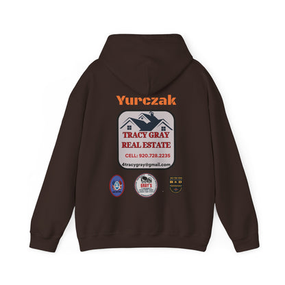 Yur-Sack - Unisex Heavy Blend™ Hooded Sweatshirt - ORANGE FONT