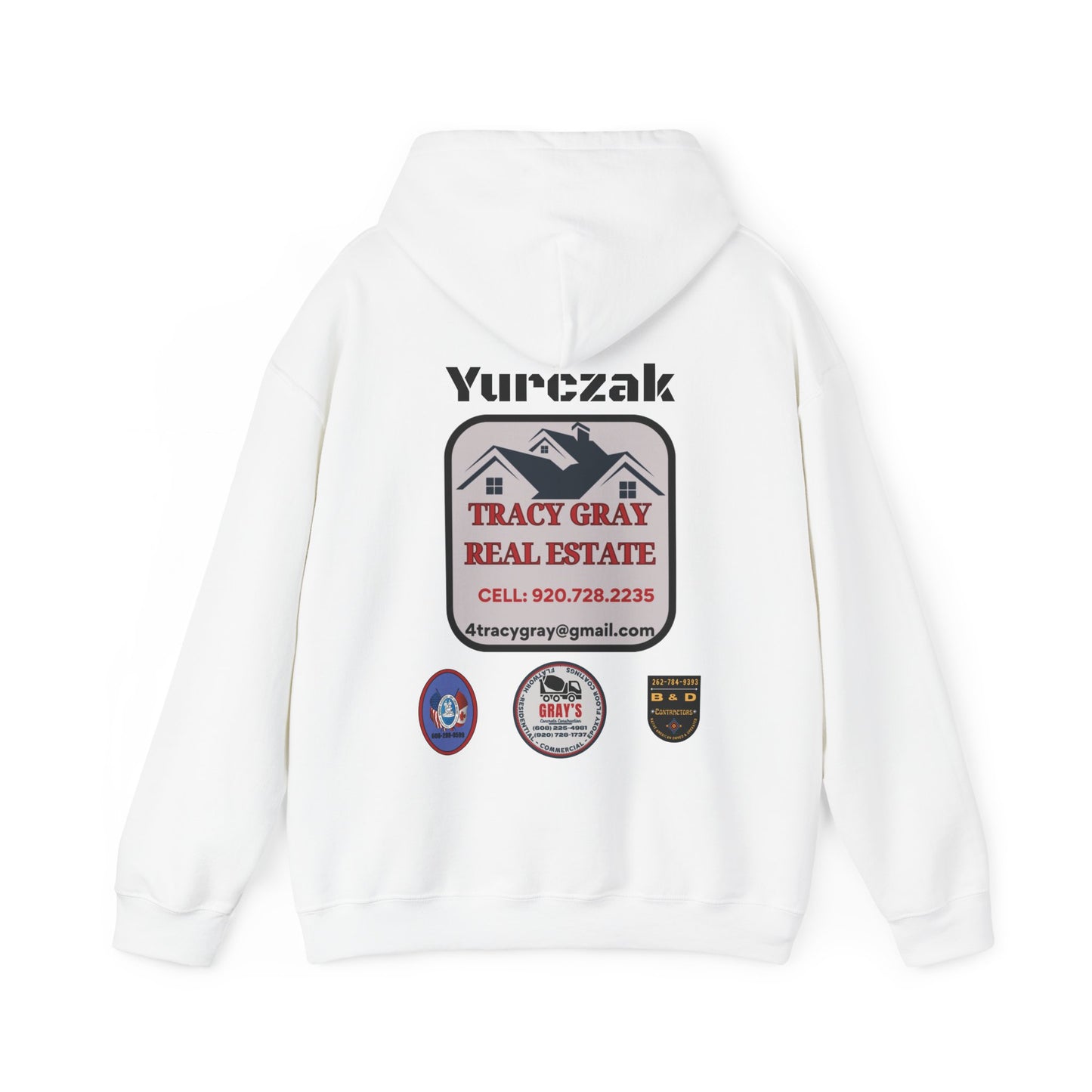 Yur-Sack - Unisex Heavy Blend™ Hooded Sweatshirt - BLACK FONT