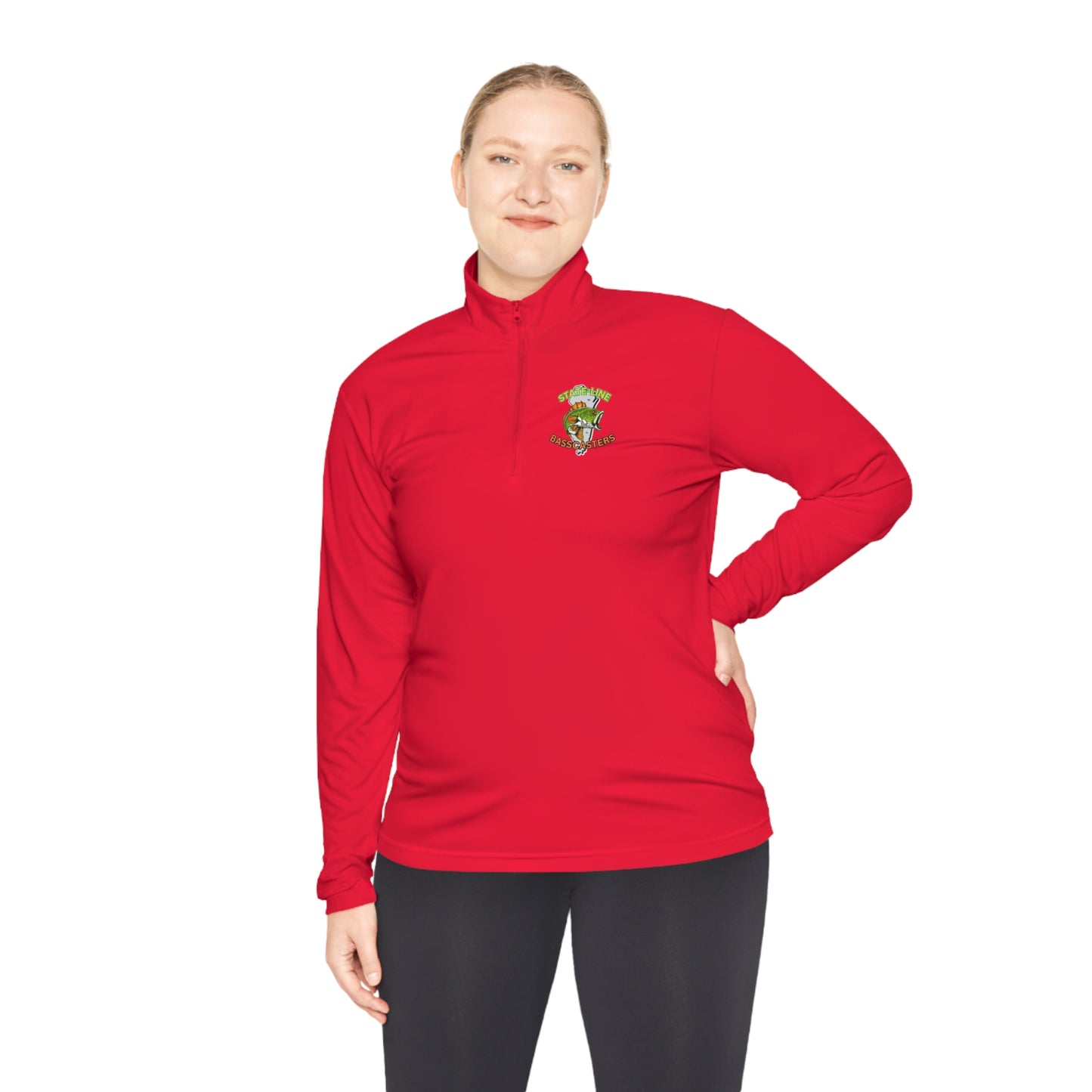 State-Line Basscasters - Unisex Quarter-Zip Pullover