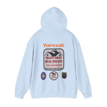 Yur-Sack - Unisex Heavy Blend™ Hooded Sweatshirt - ORANGE FONT