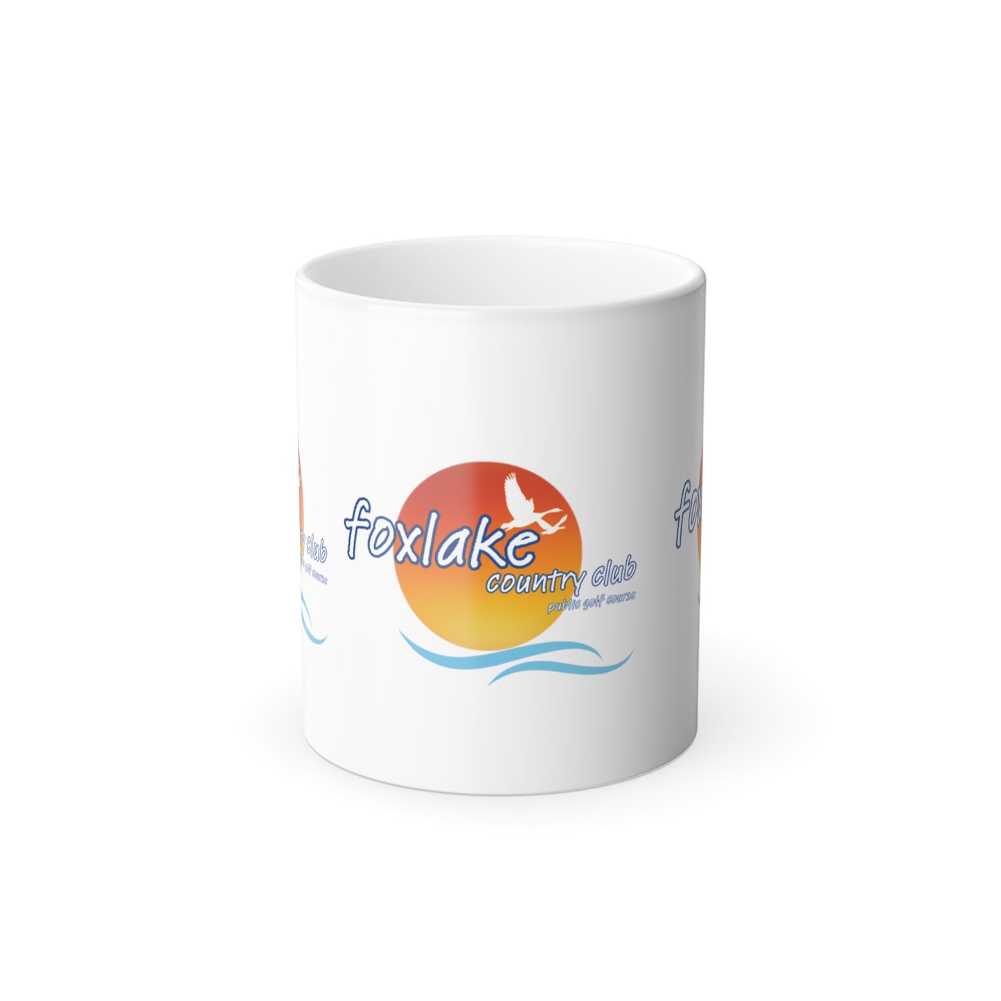 Fox Lake CC Color Morphing Mug, 11oz