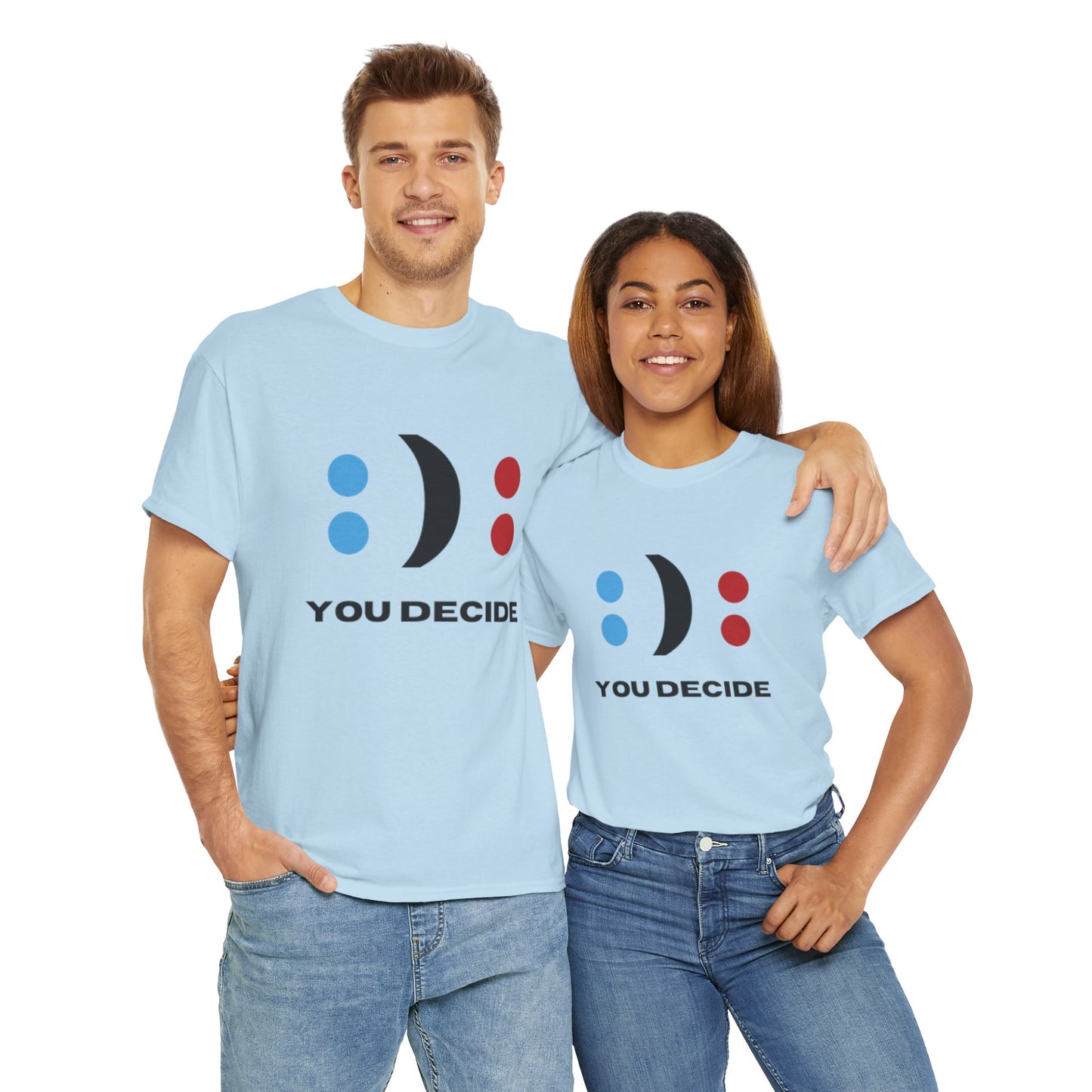 Fun - Unisex Heavy Cotton Tee - DECIDE