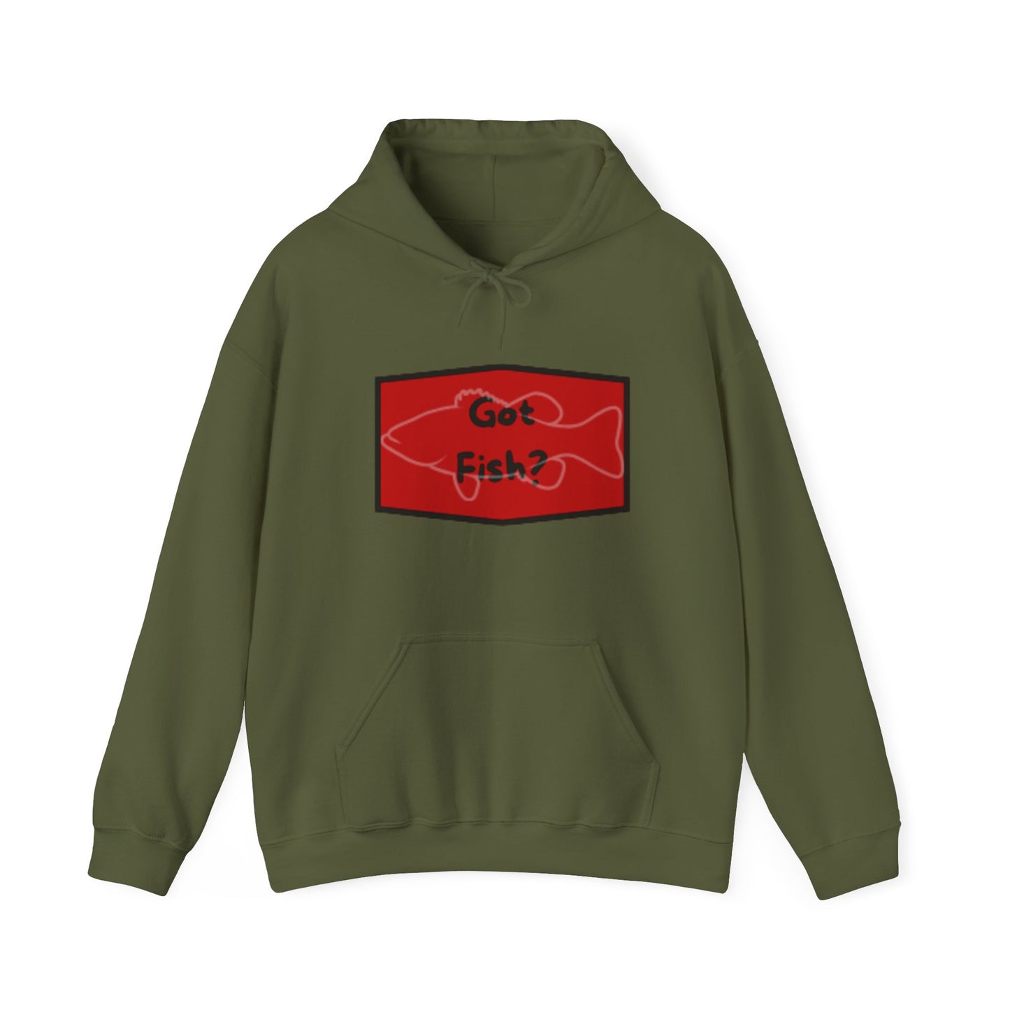 Unisex Heavy Blend™ Hooded Sweatshirt - RED BACKGROUND