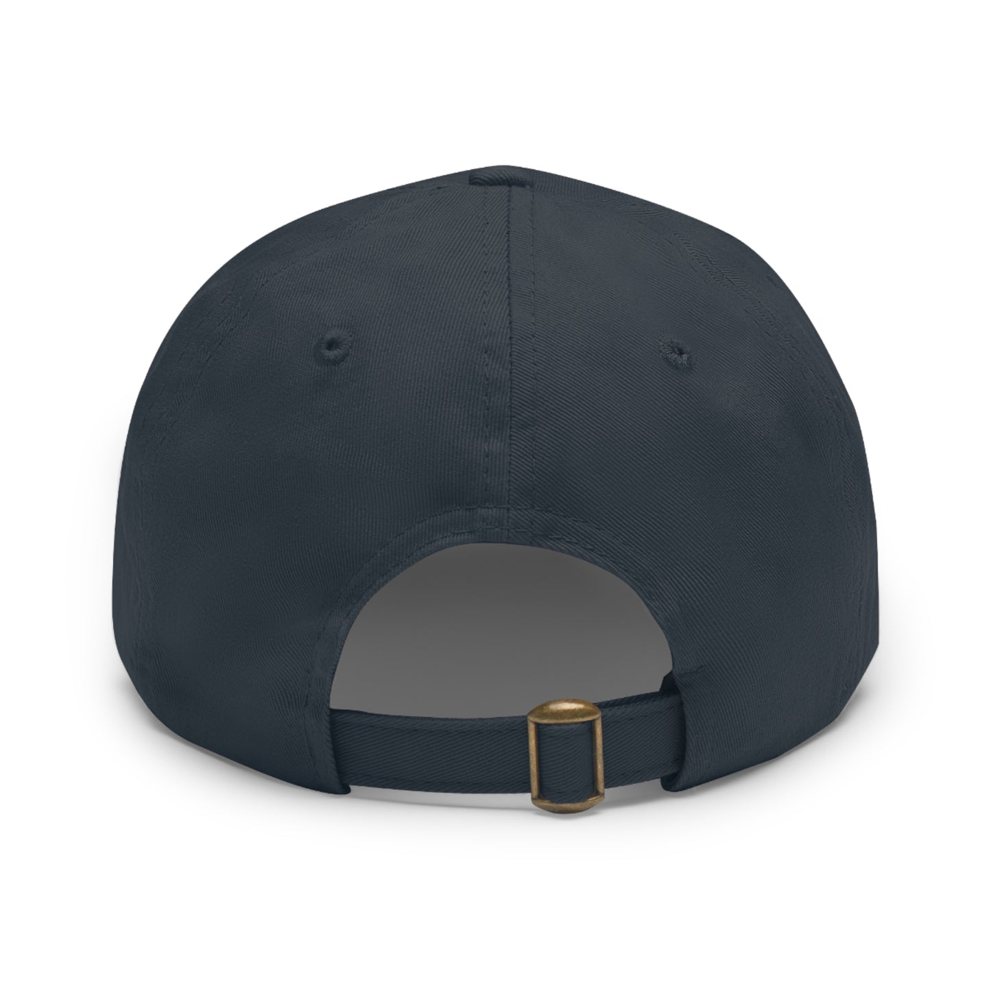 Yur-Sack Dad Hat with Leather Patch (Round)