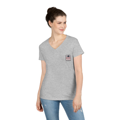 TG Realty - Ladies' V-Neck T-Shirt - LOW V