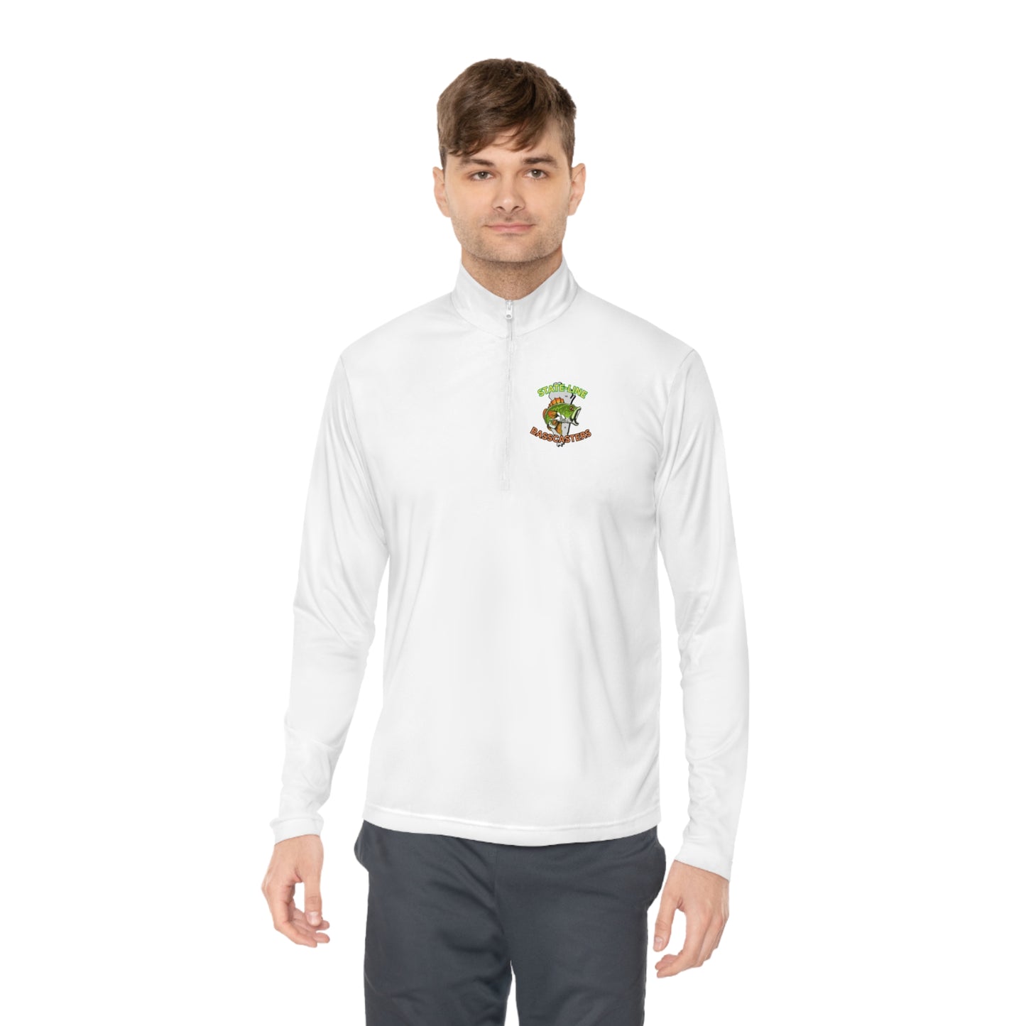 State-Line Basscasters - Unisex Quarter-Zip Pullover