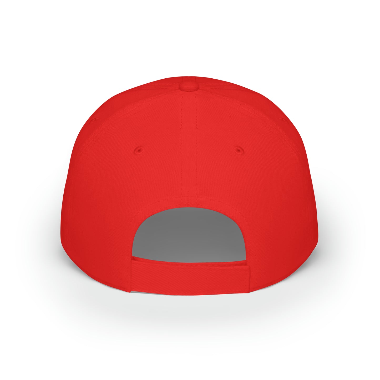 Low Profile Baseball Cap RED or TAN LK