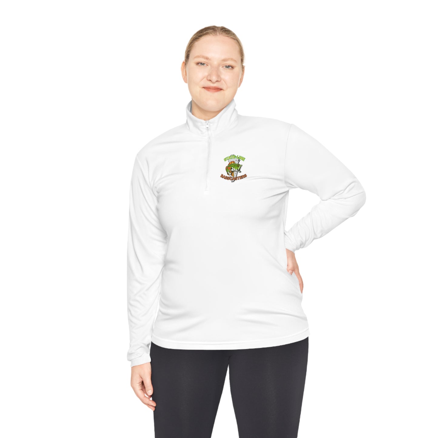 State-Line Basscasters - Unisex Quarter-Zip Pullover