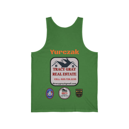 Yur-Sack-  Unisex Jersey Tank - MULTI COLORS YURCZAK