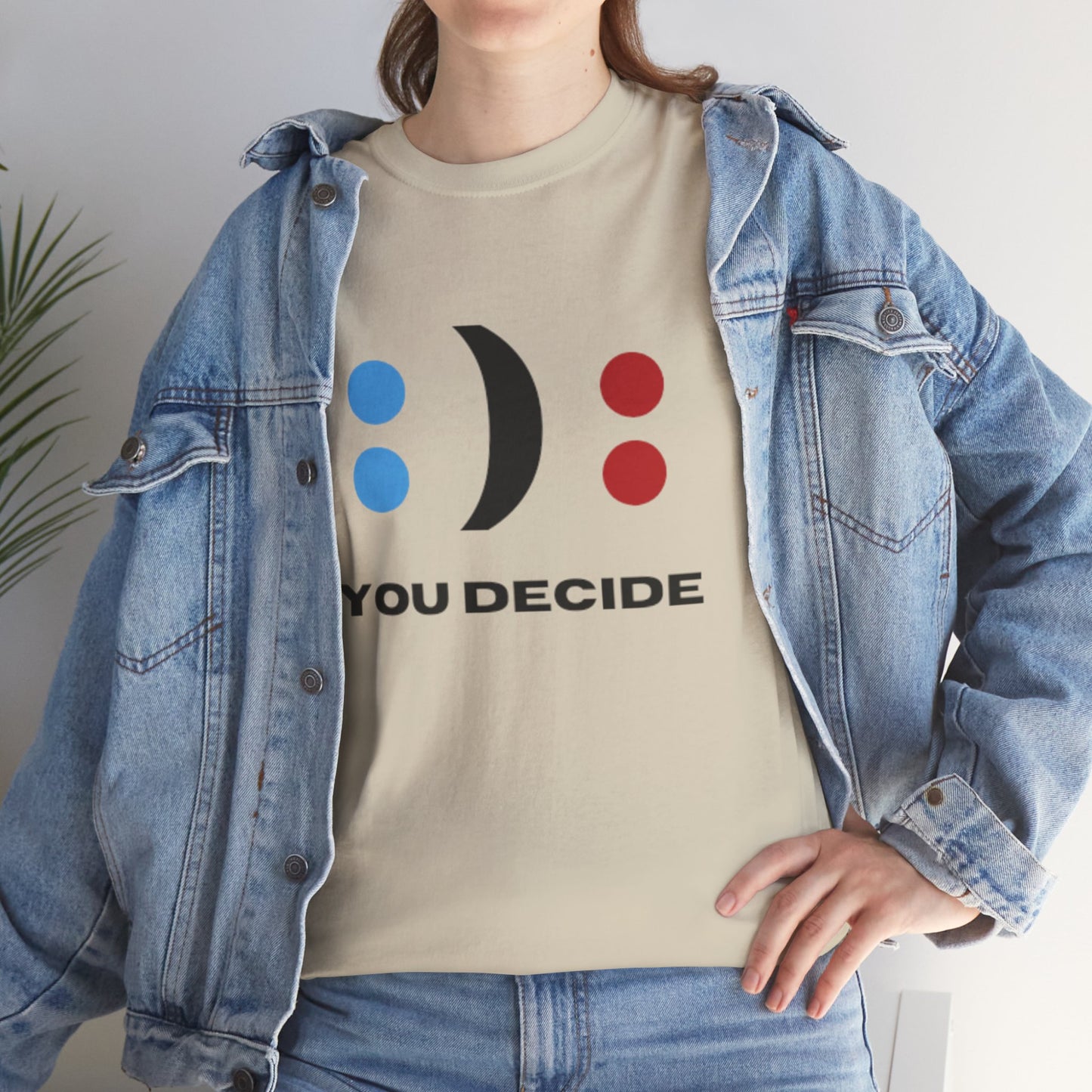 Fun - Unisex Heavy Cotton Tee - DECIDE