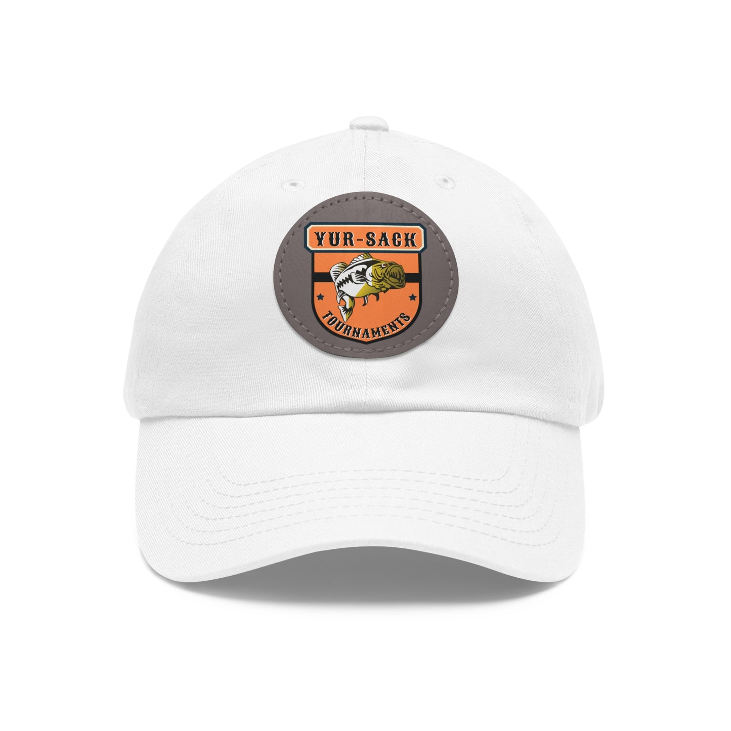 Yur-Sack Dad Hat with Leather Patch (Round)