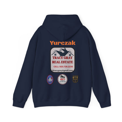 Yur-Sack - Unisex Heavy Blend™ Hooded Sweatshirt - ORANGE FONT