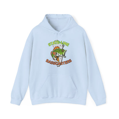 State-Line Basscasters - Unisex Heavy Blend™ Hooded Sweatshirt - MULTI COLORS