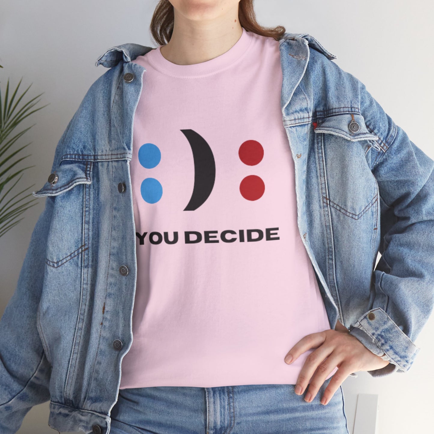 Fun - Unisex Heavy Cotton Tee - DECIDE