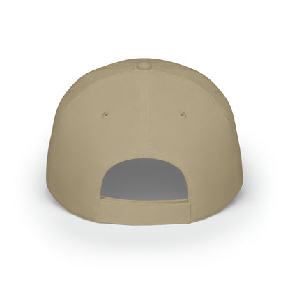 Low Profile Baseball Cap RED or TAN LK