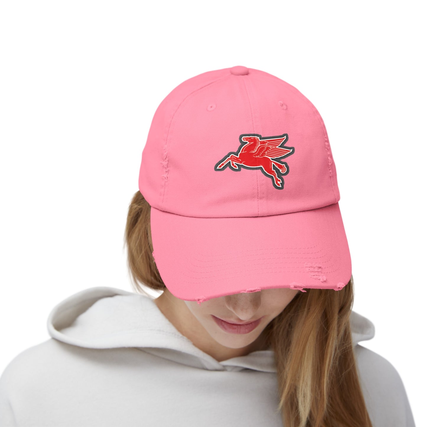 Pegasus Unisex Distressed Cap