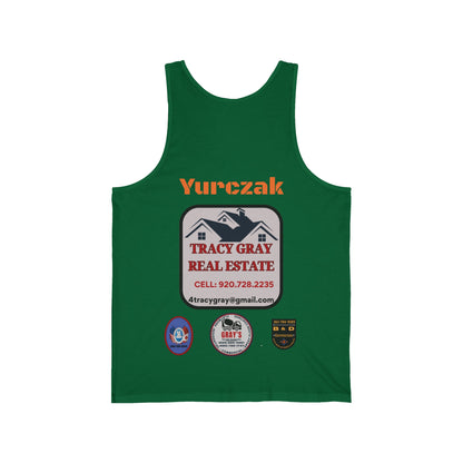 Yur-Sack-  Unisex Jersey Tank - MULTI COLORS YURCZAK