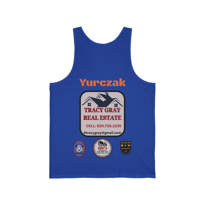 Yur-Sack-  Unisex Jersey Tank - MULTI COLORS YURCZAK