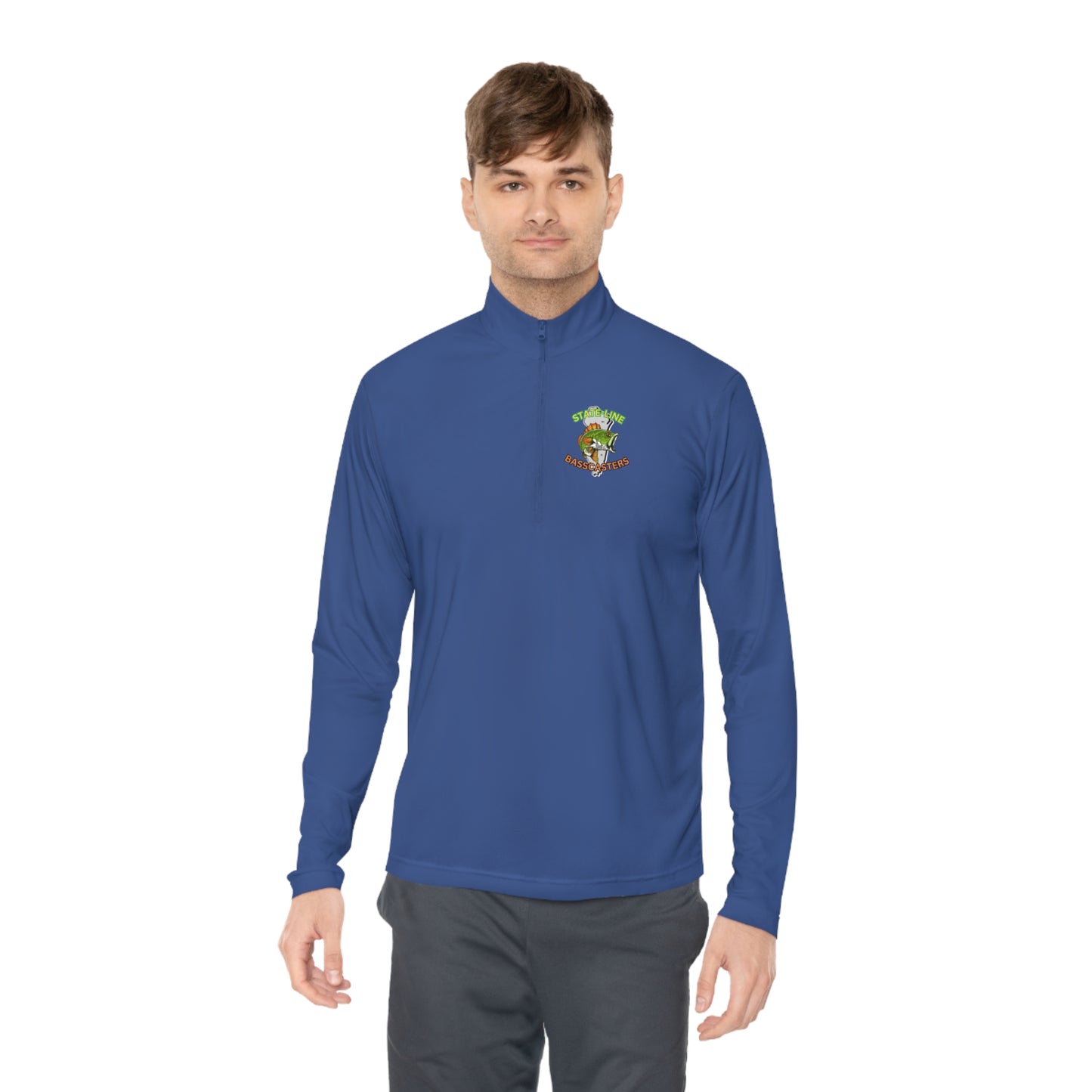 State-Line Basscasters - Unisex Quarter-Zip Pullover