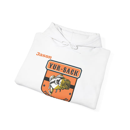 Yur-Sack - Unisex Heavy Blend™ Hooded Sweatshirt - ORANGE FONT