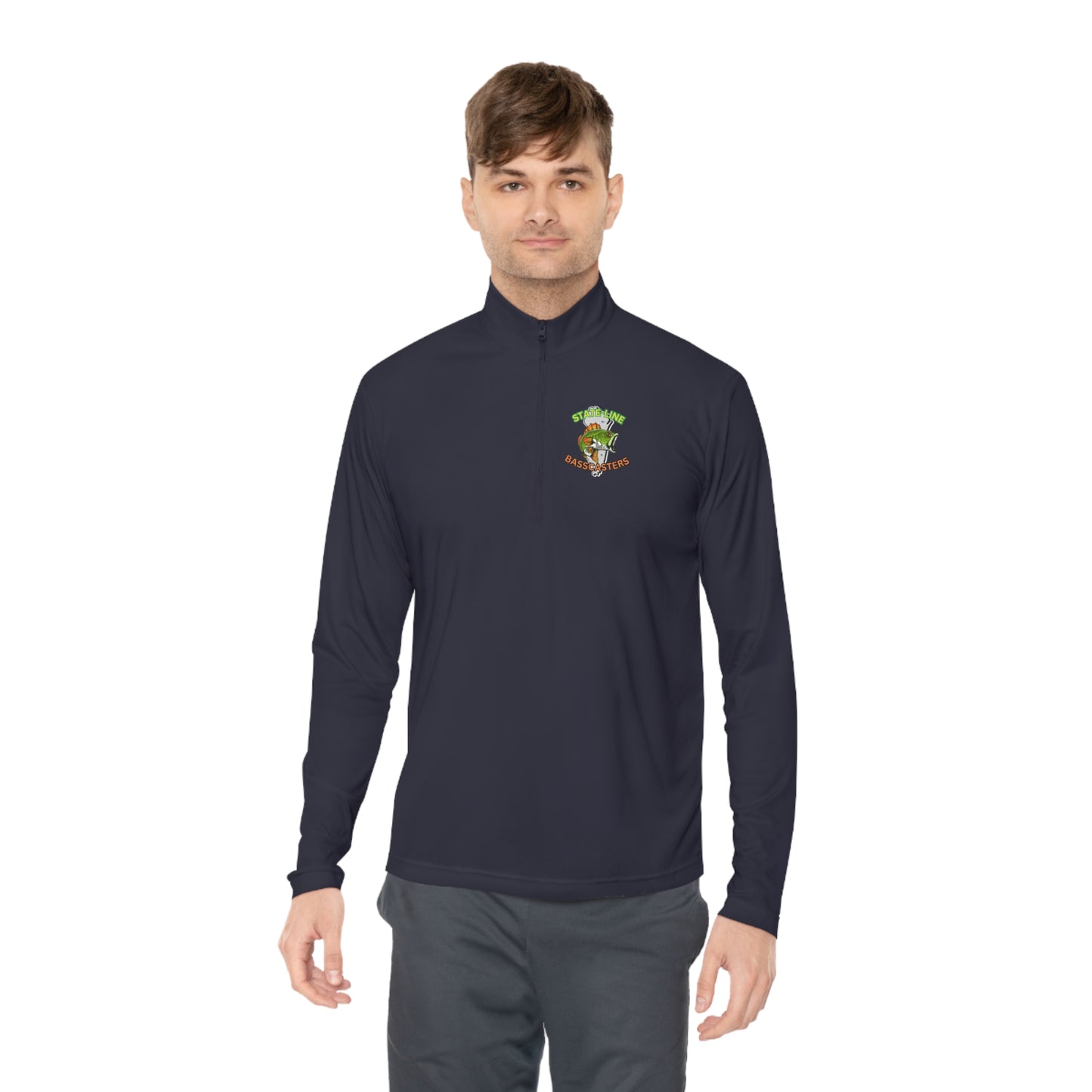 State-Line Basscasters - Unisex Quarter-Zip Pullover