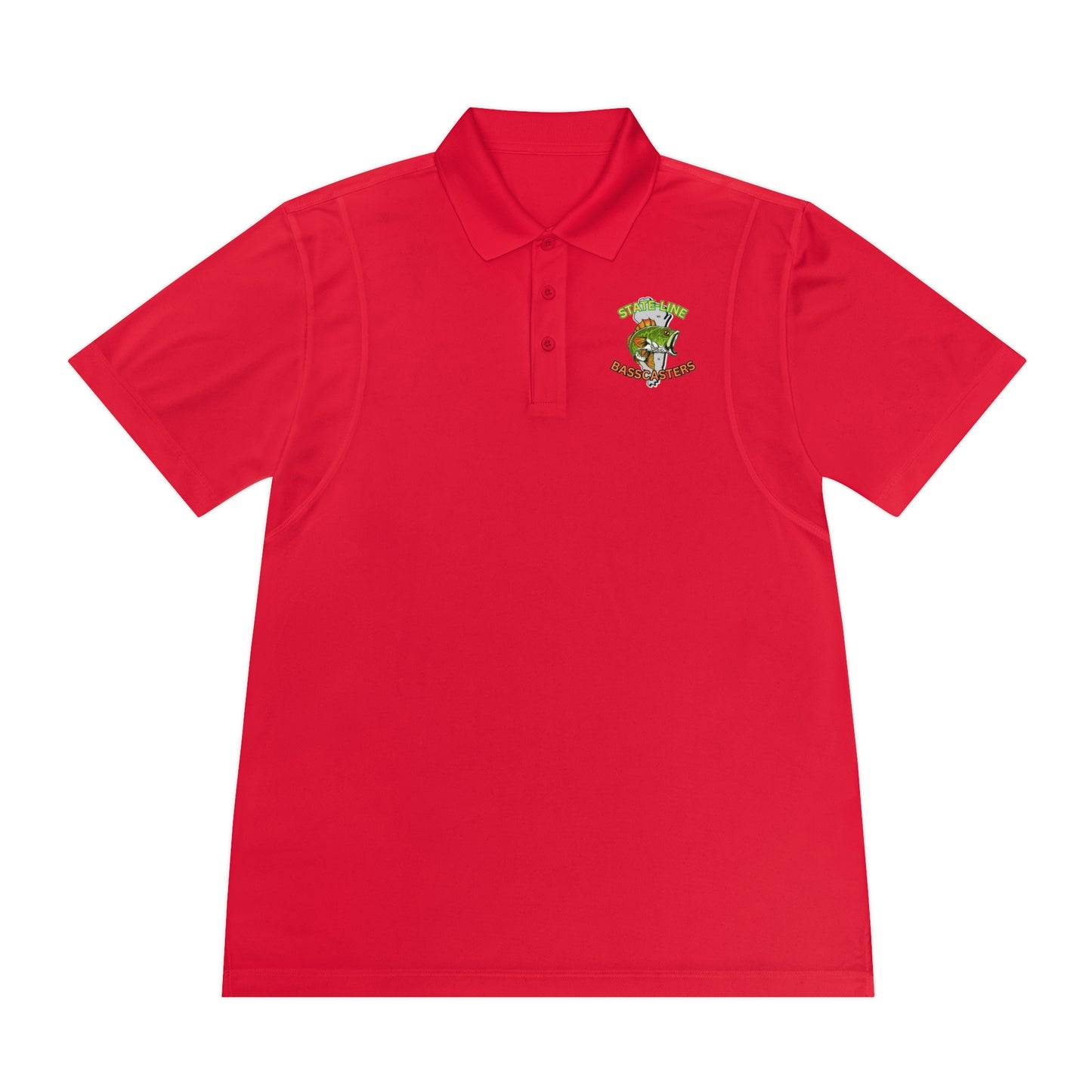 State-Line Basscasters - Sport Polo Shirt - MULTI COLORS