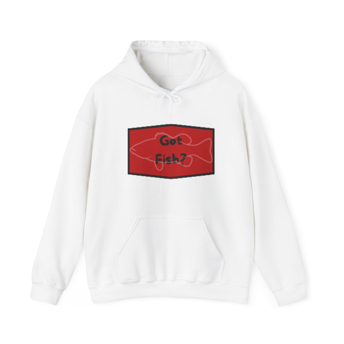 Unisex Heavy Blend™ Hooded Sweatshirt - RED BACKGROUND