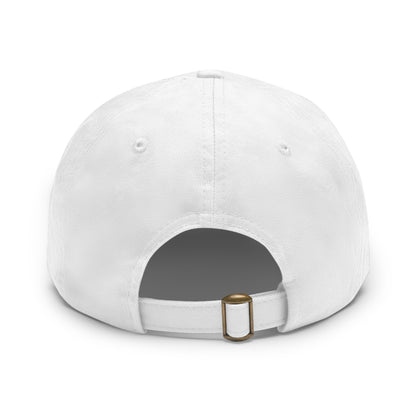 Fox Lake CC Dad Hat with Leather Patch (Round)