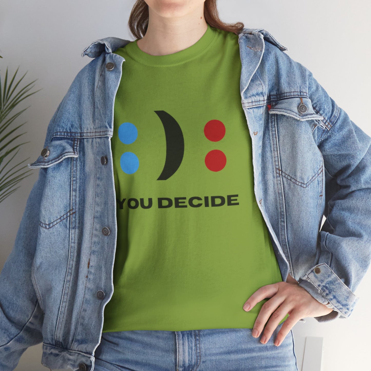 Fun - Unisex Heavy Cotton Tee - DECIDE