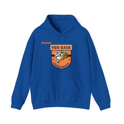 Yur-Sack - Unisex Heavy Blend™ Hooded Sweatshirt - ORANGE FONT