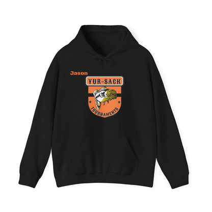 Yur-Sack - Unisex Heavy Blend™ Hooded Sweatshirt - ORANGE FONT