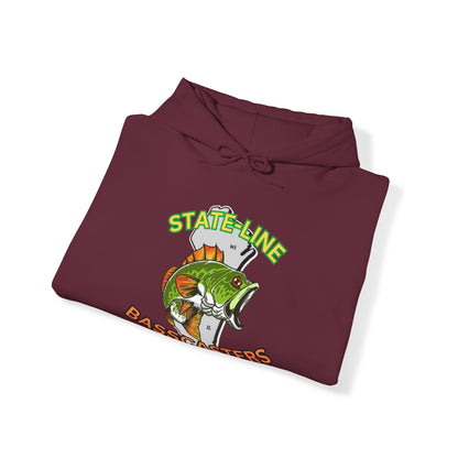 State-Line Basscasters - Unisex Heavy Blend™ Hooded Sweatshirt - MULTI COLORS