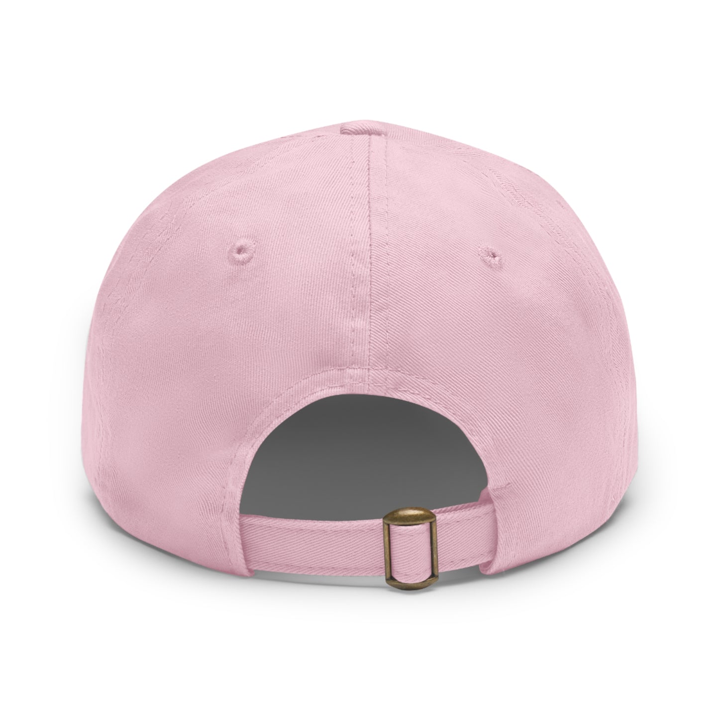 Dad Hat with Leather Patch (Rectangle) - GOT FISH BEAR